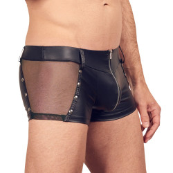 Svenjoyment Boxer NAXIS Imitation Cuir Noir